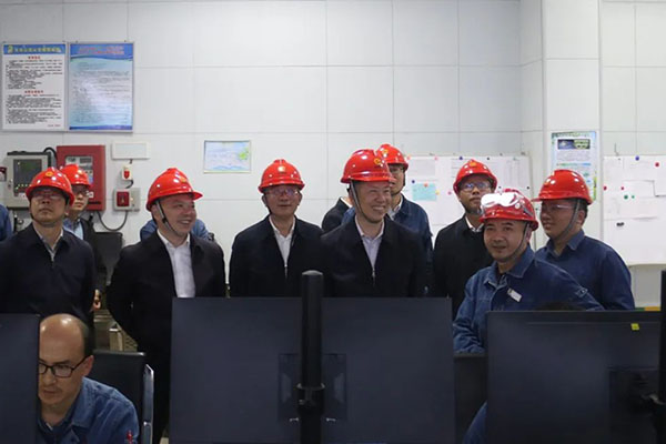 市政协副主席、应急管理局局长李华桂带队到公司调研